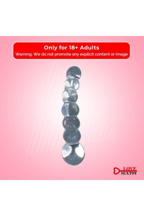 Ultra Beaded Crystal Glass dildo GD-008