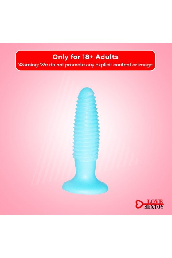 Ribbed Fat Anal Dildo AD-010