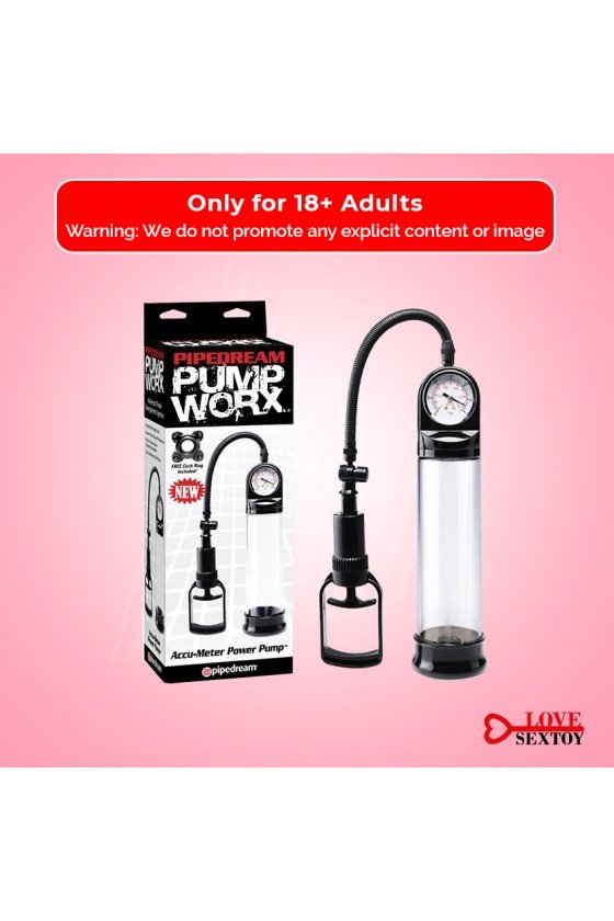 Worx Accu-Meter Power Penis Enlargement Pump PE-010