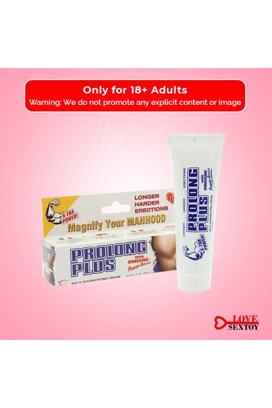 PROLONG PLUS Delay Soothing Male Desensitizer Cream DTZ-005