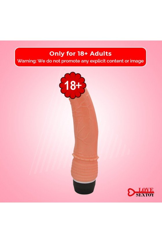 Ultra Slim Flexidick with vibrating Silicone RSV-036