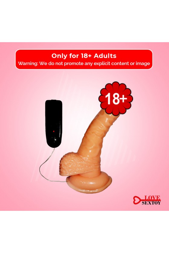 Whoppers Curved Suction Cup Realistic Vibrator RSV-078